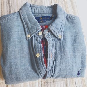 Long-sleeved Polo Button Down